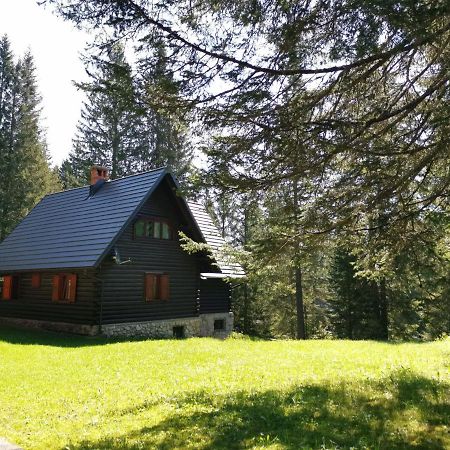 Chalet Stara Jelka Pokljuka Zgornje Gorje Bagian luar foto