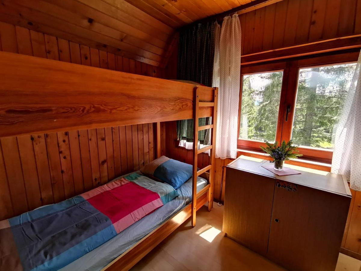 Chalet Stara Jelka Pokljuka Zgornje Gorje Bagian luar foto