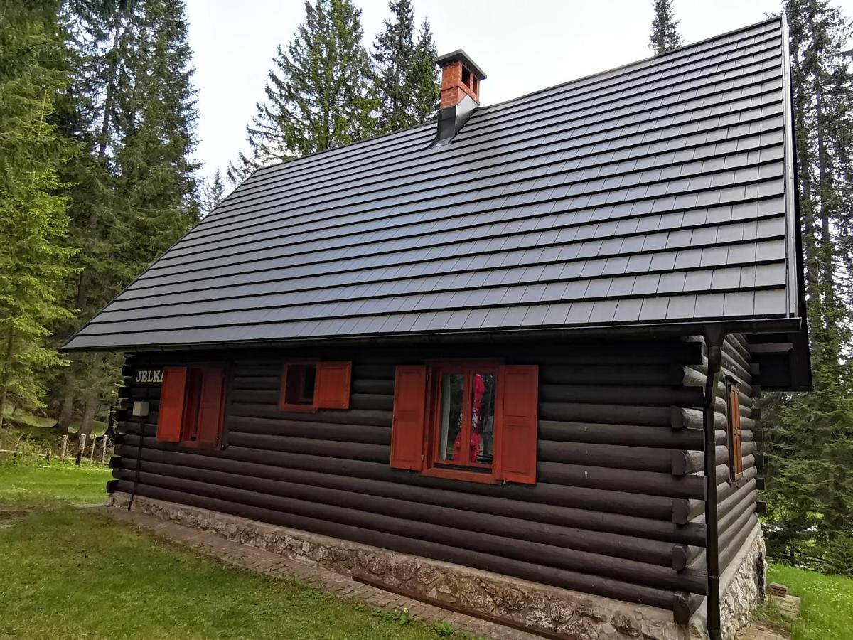 Chalet Stara Jelka Pokljuka Zgornje Gorje Bagian luar foto
