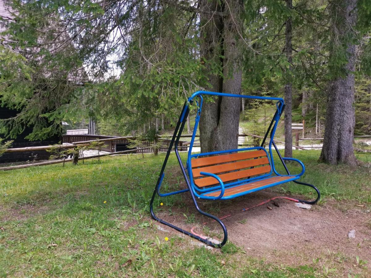 Chalet Stara Jelka Pokljuka Zgornje Gorje Bagian luar foto